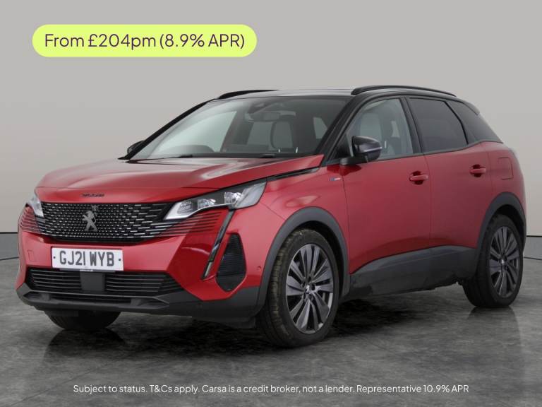 2021 Peugeot 3008 1.6 13.2kWh GT Premium SUV 5dr Petrol Plug-in Hybrid e-EAT Euro 6 (s/s) (22 Suv...