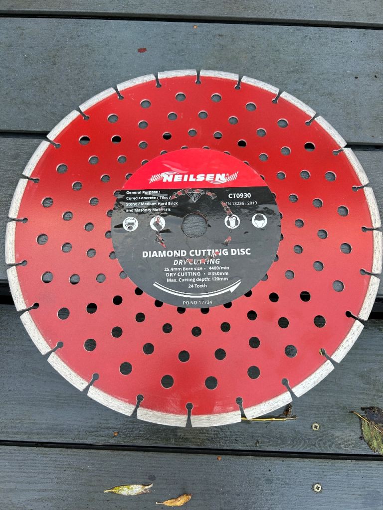 image for diamond cutting disc