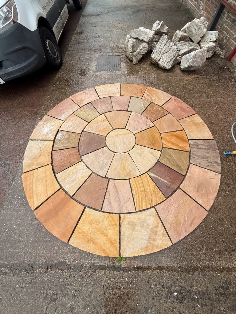 Indian sandstone circle 