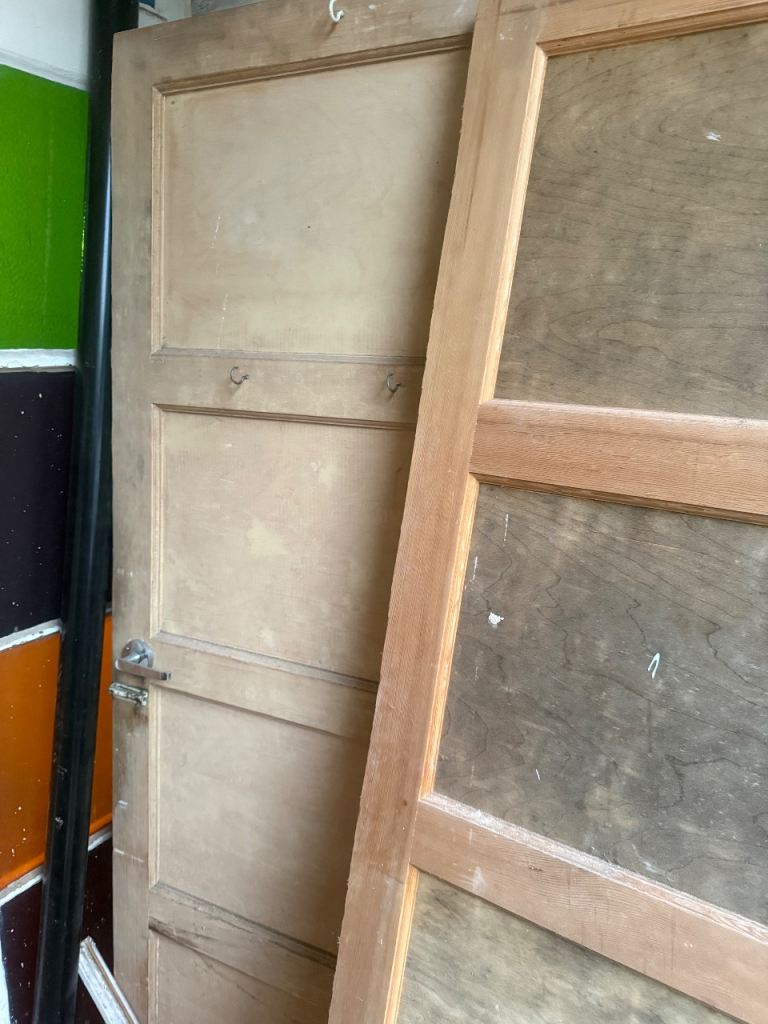 Wooden doors and other wood piece job lot