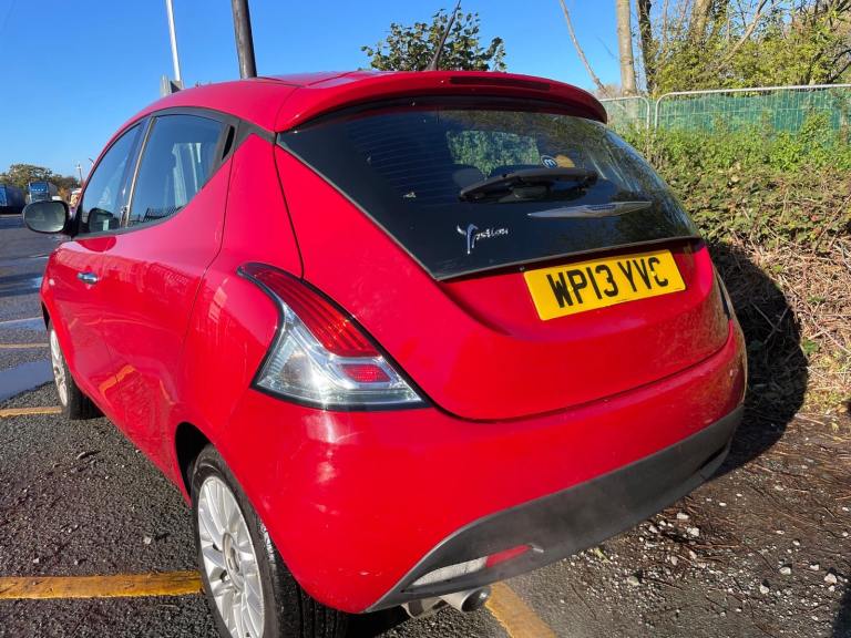 CHRYSLER YPSILON 1.2 SE 13 REG RED 5 DOOR SERVICE HISTORY MOT MARCH 22ND 2026 TAX £35
