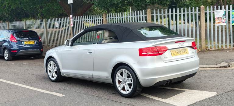 Audi A3 Convertible 1.8tfsi 2008 58k miles ulez free