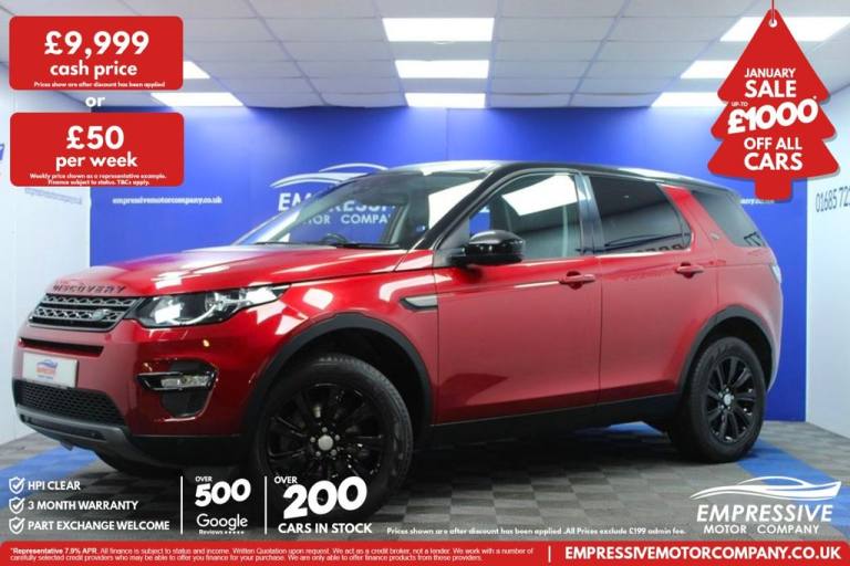 2016 16 LAND ROVER DISCOVERY SPORT 2.0 TD4 SE TECH SUV 5DR DIESEL MANUAL 4WD EUR