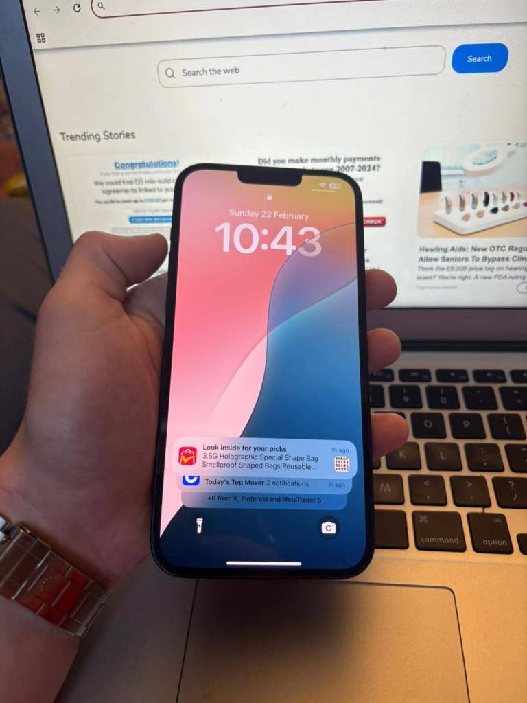 Iphone 14 Plus (Midnight Blue) Unlocked 