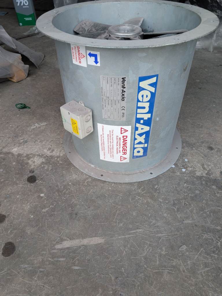 Commercial extractor fan