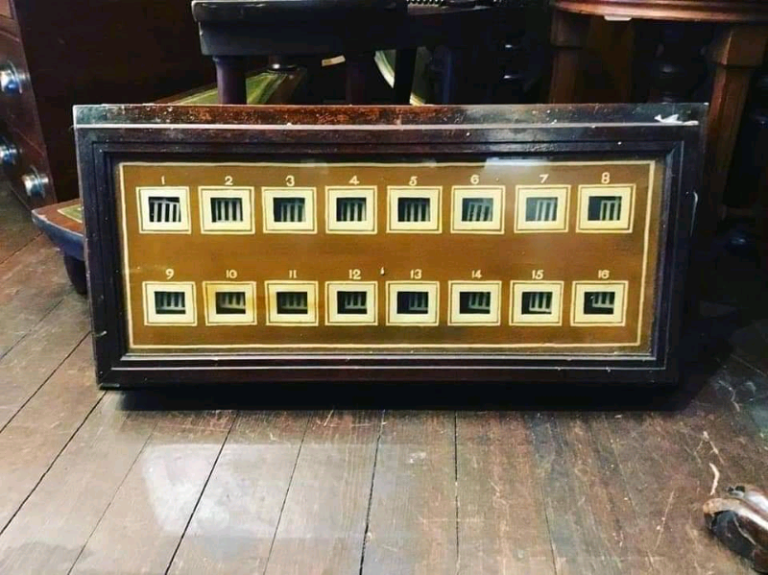 Servant Butlers Bell Calling Board