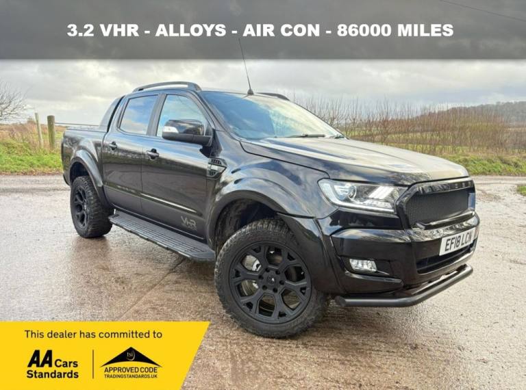 2018 18 FORD RANGER 3.2 TDCI WILDTRAK VHR BLACK EDITION DOUBLE CAB 4DR DIESEL AU