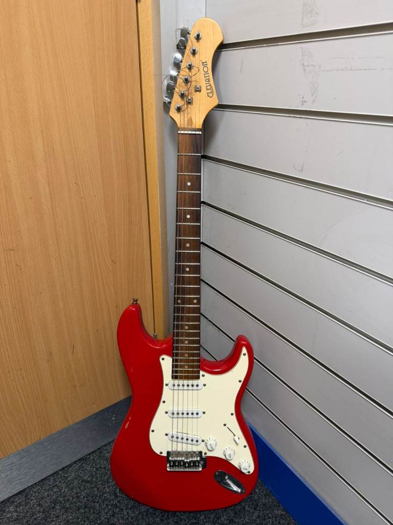 elevation guitar electric (red)