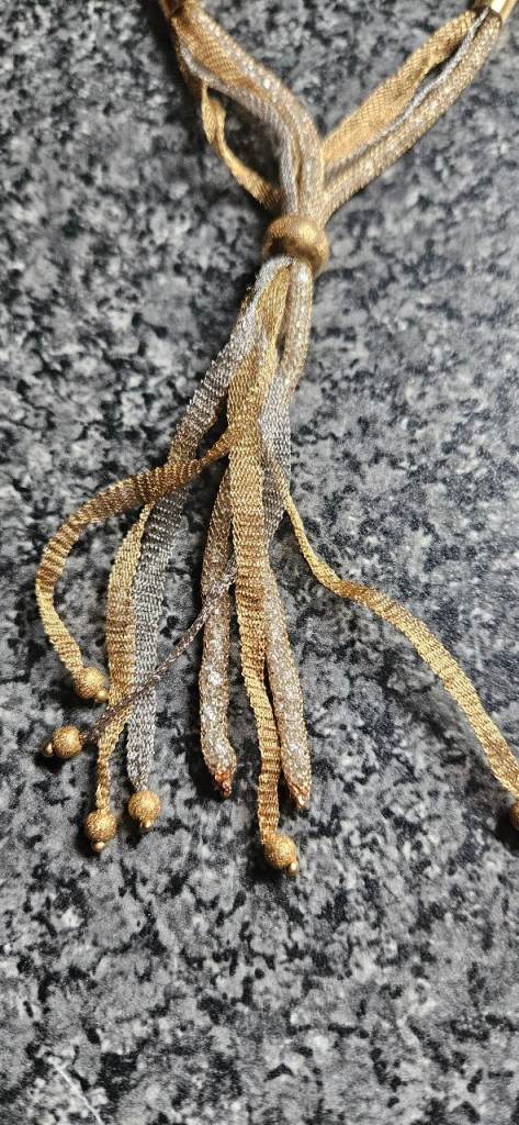 Broken 18ct gold necklace for scrap 11.5g hallmarked 18k