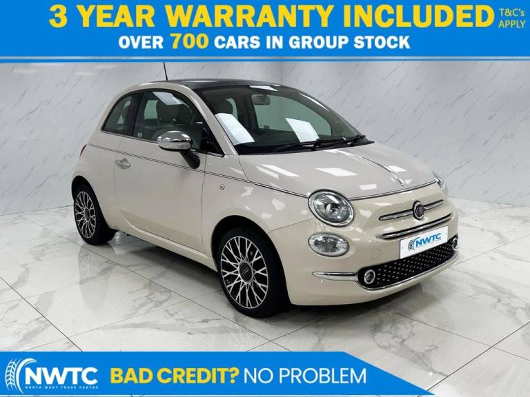 2018 Fiat 500 1.2 Collezione Fall Hatchback 3dr Petrol Manual Euro 6 (s/s) (69 bhp) F/S/H Hatchba...