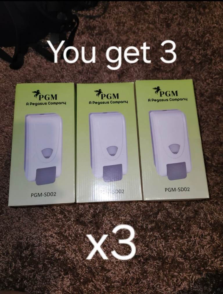 Hand soap dispensers 