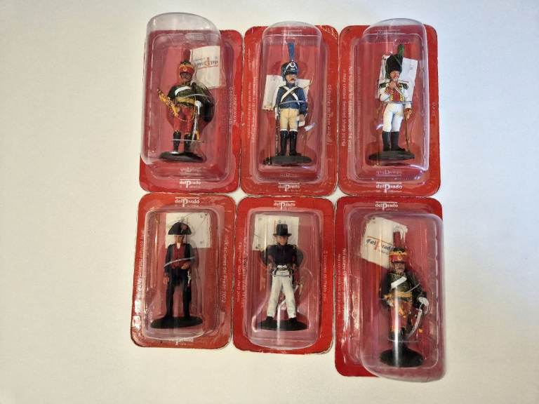 Del Prado Collection pack of 6 Collectible Toys.