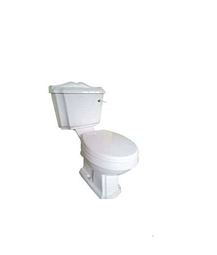 New Victor Traditional C/C Pan with SC Seat, Cistern & Pan Fixing Kit
