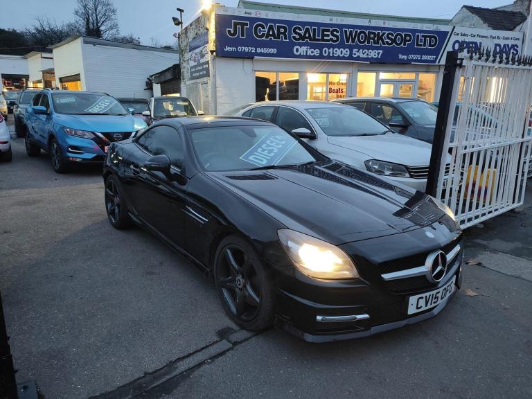 2015 Mercedes-Benz SLK SLK 250 CDI BlueEFFICIENCY AMG Sport 2dr Tip Auto CONVERTIBLE DIESEL Autom...