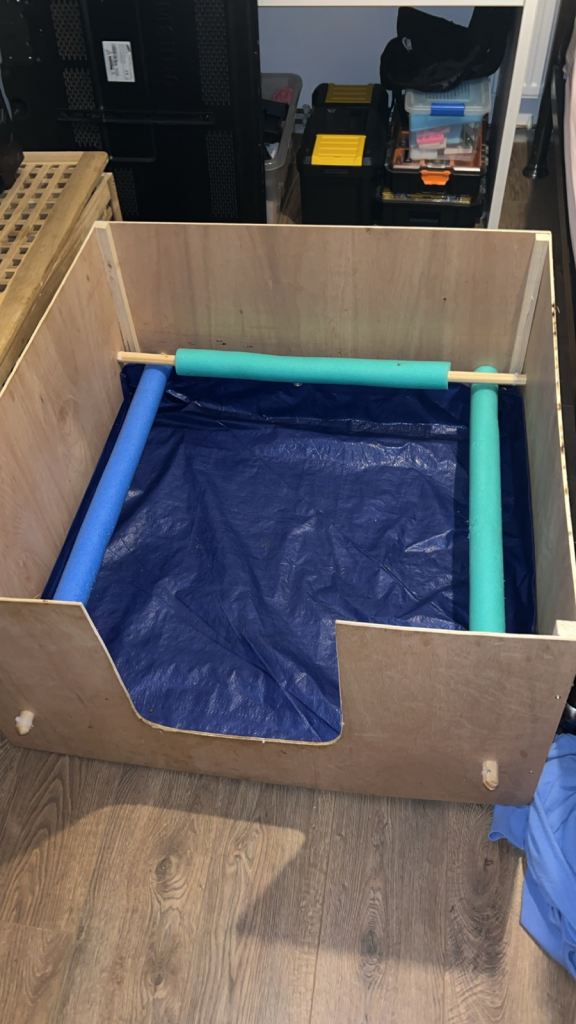Puppy whelping box 