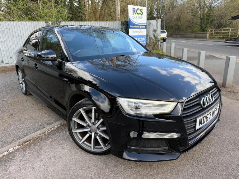 2017 Audi A3 1.5 TFSI CoD Black Edition Euro 6 (s/s) 4dr SALOON Petrol Manual