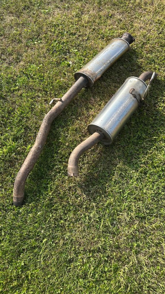 Clio 172 powerflow stealth exhaust system