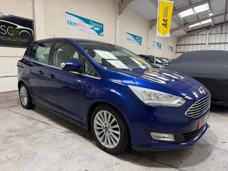 2017 Ford Grand C-Max 1.0 EcoBoost Titanium 5dr 7 Seater *44000 MILES* MPV Petrol Manual