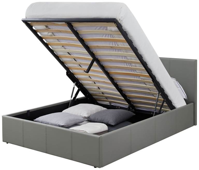 Lavendon Small Double End Opening Bed Frame- Grey