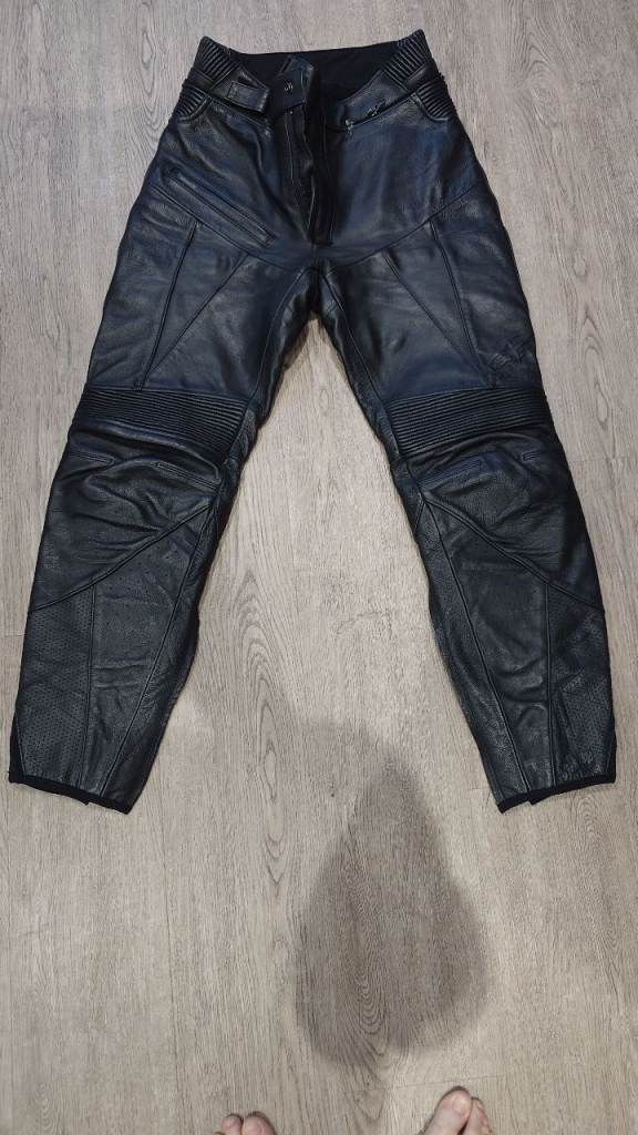 Alpinestar motorcycle leather trousers 