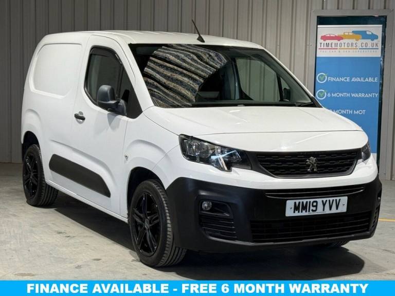 2019 19 PEUGEOT PARTNER 1.5 BLUEHDI 1000 PROFESSIONAL STANDARD PANEL VAN 5DR DIE