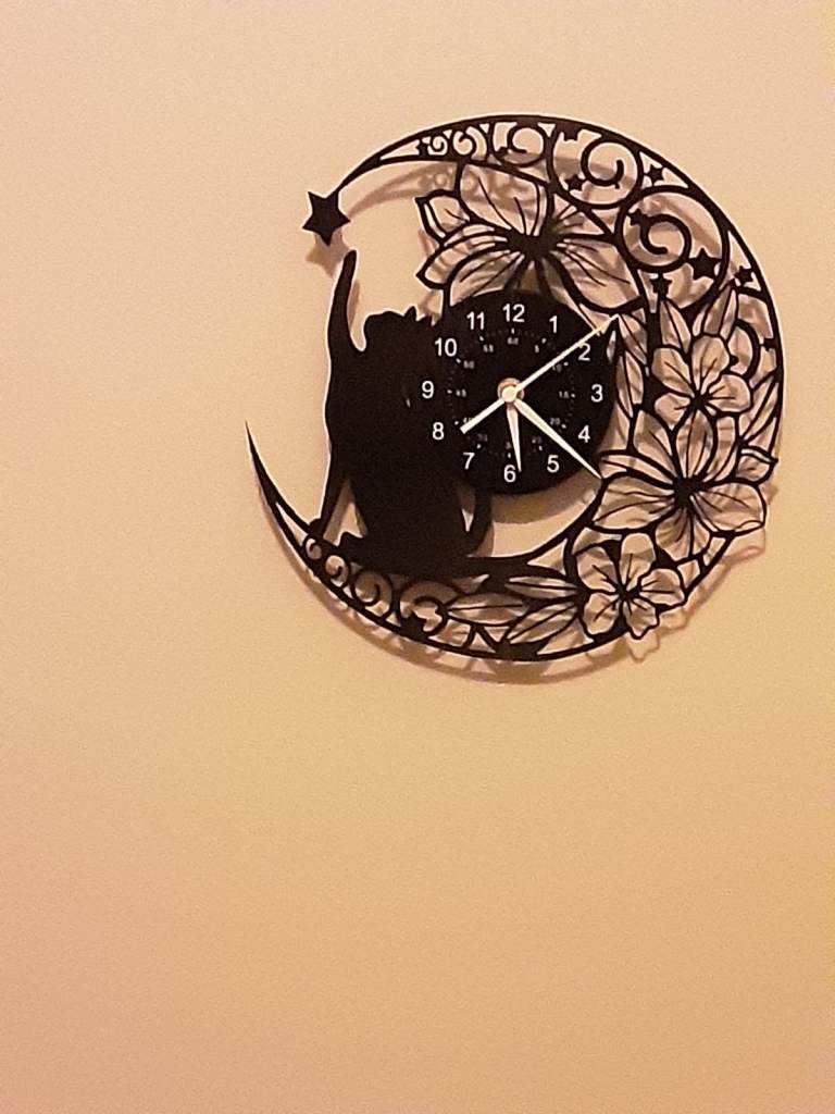 Vinyl Wall clock no box