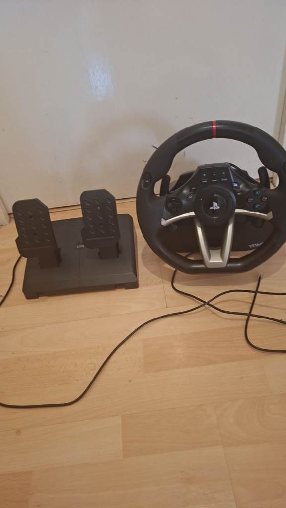 Hori Apex Racing Wheel for PlayStation - Spares or Repair