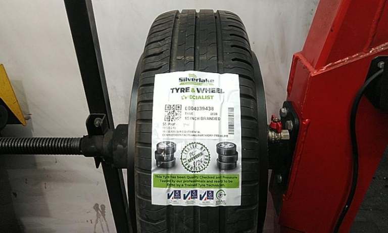 185 55 R15 86h Continental Contiecocontact5 6mm Partworn Pressure Tested Tyre