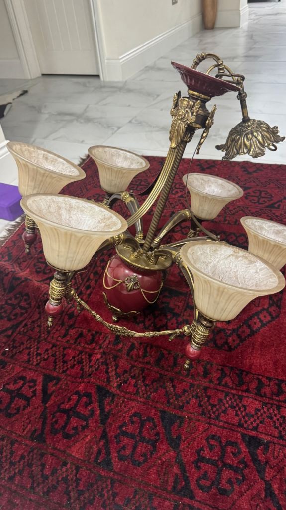 image for Brass chandelier 