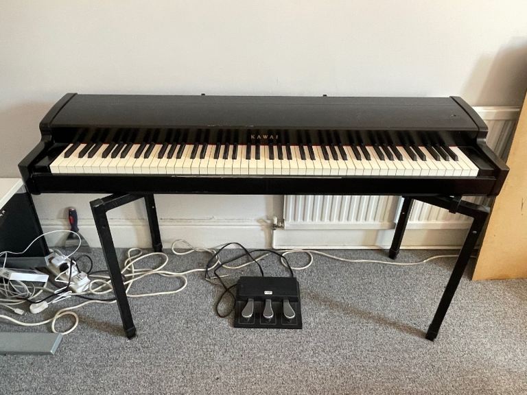 Kawai VPC1 Virtual Piano Controller Keyboard + Stand, Stool, Pedal, and Cover