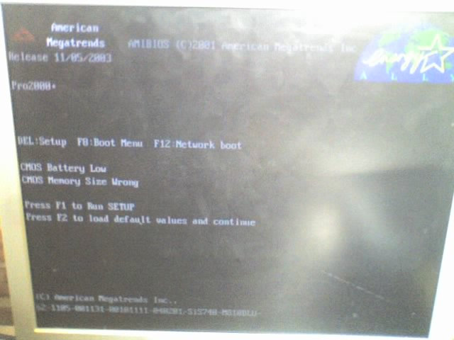 PC Chips M810D Motherboard with CPU, HS Fan & 256Mb SDRAM - USED