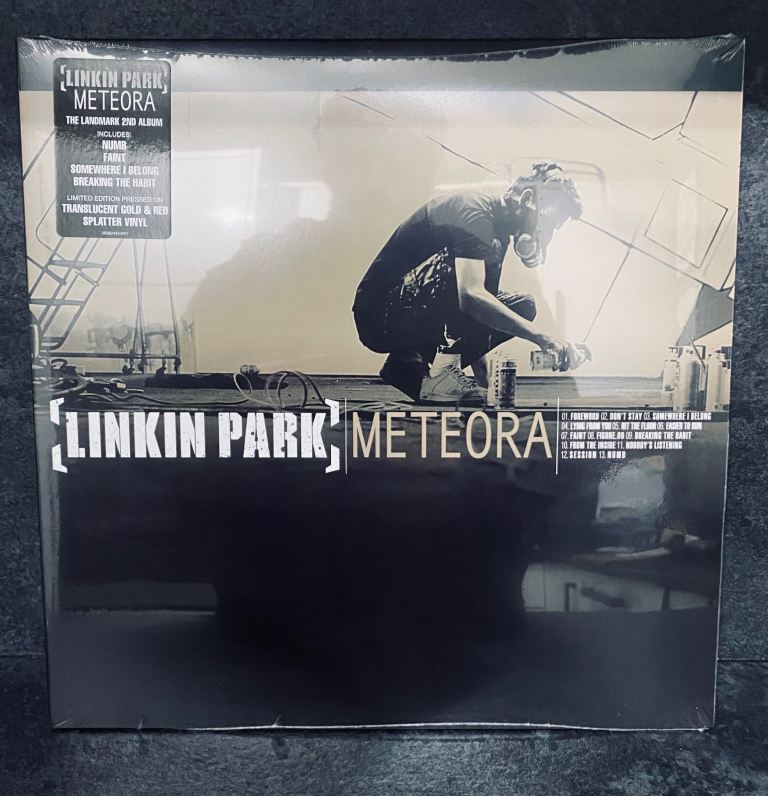 Linkin Park-Meteora-Limited Splatter Coloured Vinyl LP Pressing *New & Sealed*