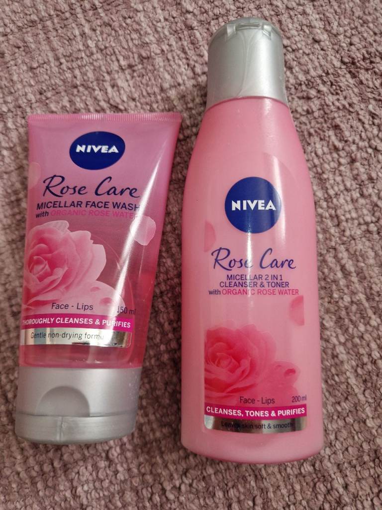 Nivea Face wash & cleanser toner