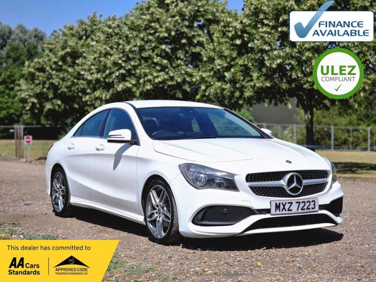 2018 Mercedes-Benz CLA 1.6 CLA200 AMG Line Edition Coupe 7G-DCT Euro 6 (s/s) 4dr SALOON Petrol Au...