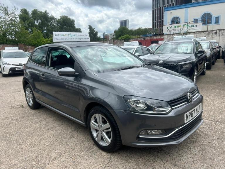 2017 Volkswagen Polo 1.0 75 Match Edition 3dr HATCHBACK PETROL Manual