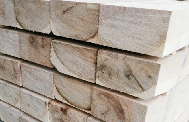 OAK SLEEPERS AND PLANKS PROMOTION. From only £15 ea.