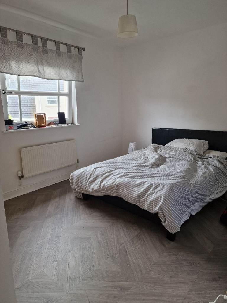 Faux Leather double bed