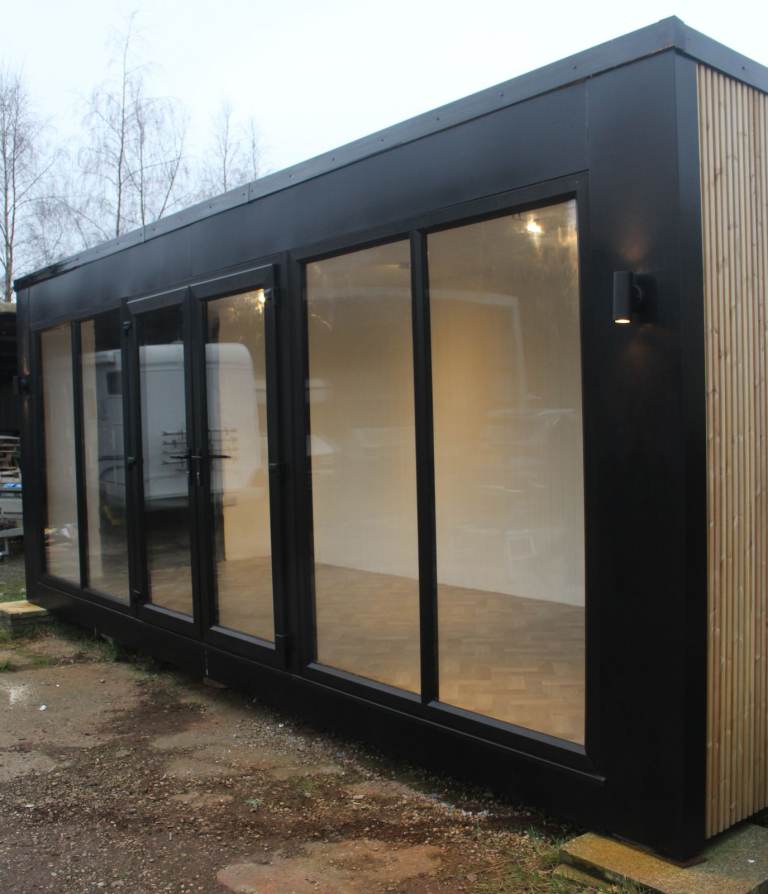 image for 20ft converted container_portable modular garden room / home office / home gym