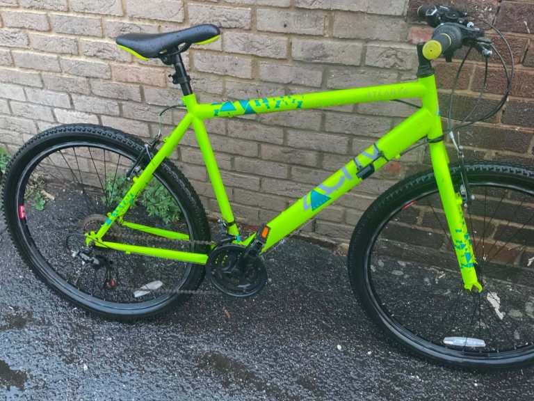 Bright Green Mountain Bike - Good Condition