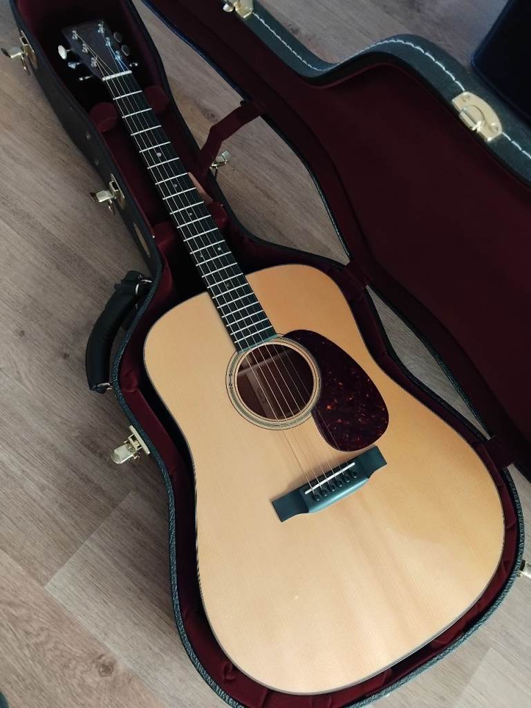 Martin Custom Shop D18 Sinker Mahogany first year 2018 Gruhn Guitars spec acoustic USA ohsc 