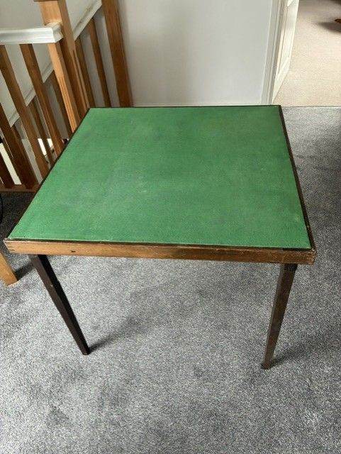 Vintage Card Table