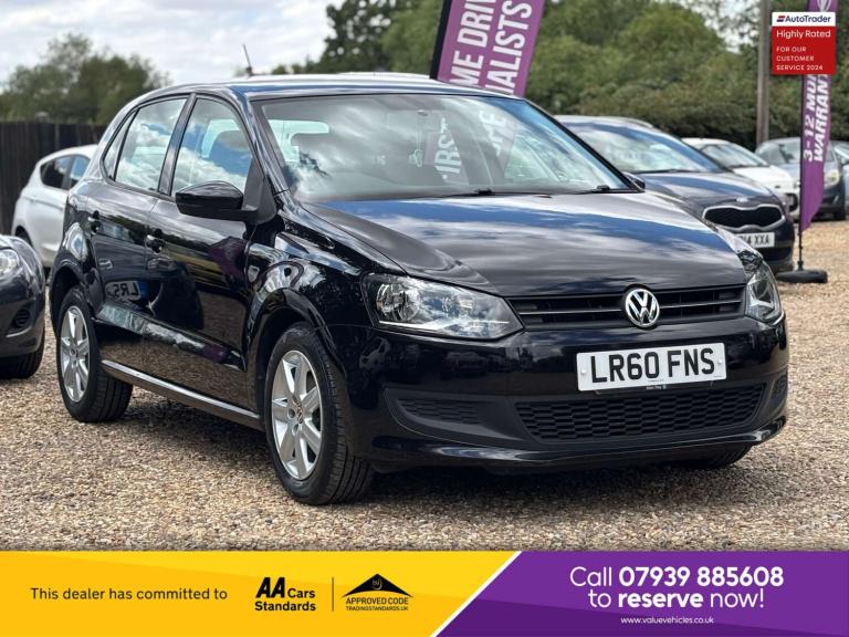 2010 Volkswagen Polo 1.4 Polo SE 85 5dr Hatchback Petrol Manual