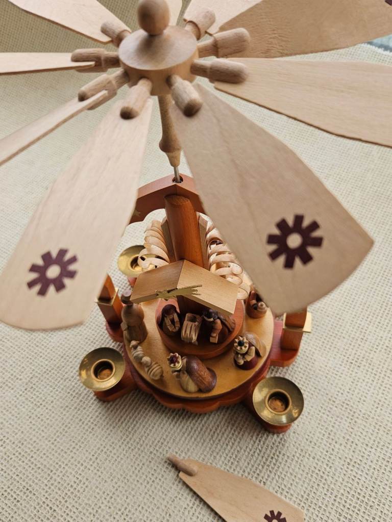 Handmade German Wooden Christmas Decoration