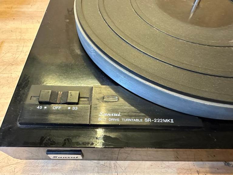 SANSUI SR-222MK2  RECORD PLAYER  for sale 
