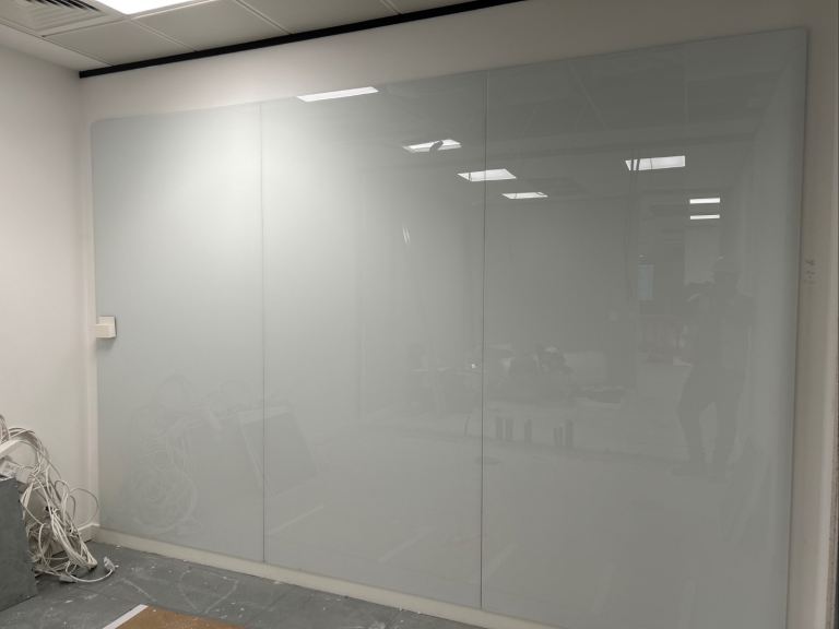 Magnetic Glass Whiteboard Dry Erase Board Large 240×120cm delivery £50ea 