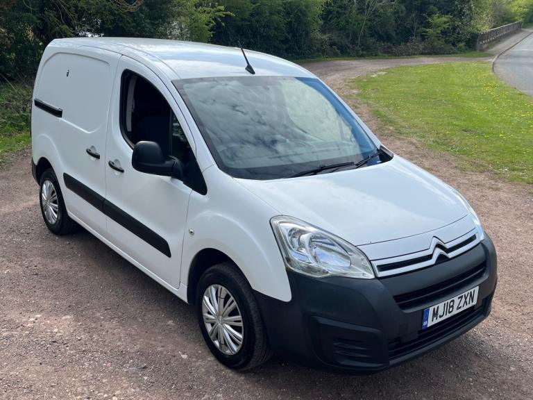 2018 Citroen Berlingo 1.6 BlueHDi 850Kg Enterprise 100ps PANEL VAN Diesel Manual
