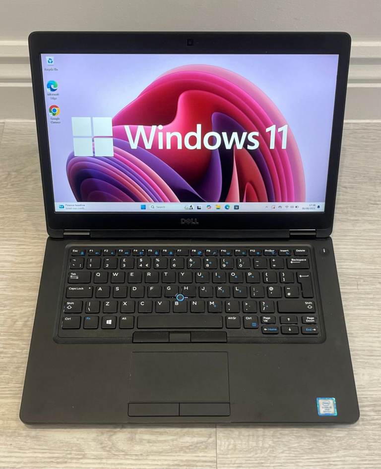 FAST SSD DELL 14” INTEL I5 8TH GEN LAPTOP 8GB RAM 250GB SSD WIN 11 USB C