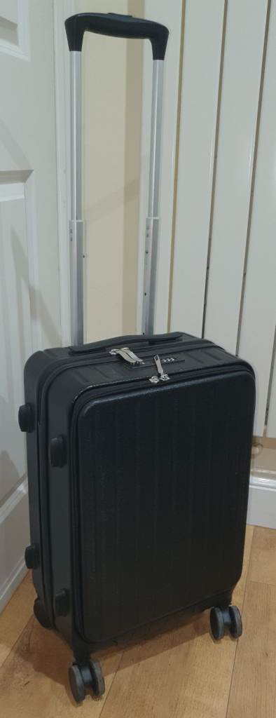 AMERICAN EXPLORER Cabin Carry On Suitcase Black COLLECT LONDON NW9