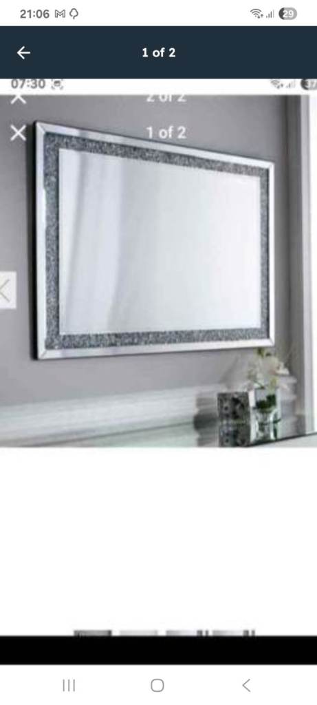 Crushed mirror 