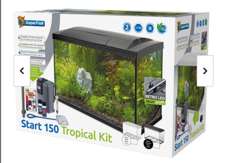 Tropical fish tank kit